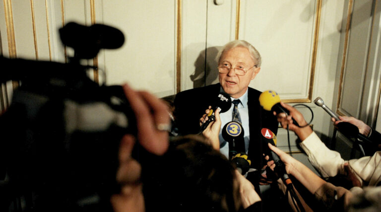 Sture Allén var en pionjär inom språkforskningen Fokus