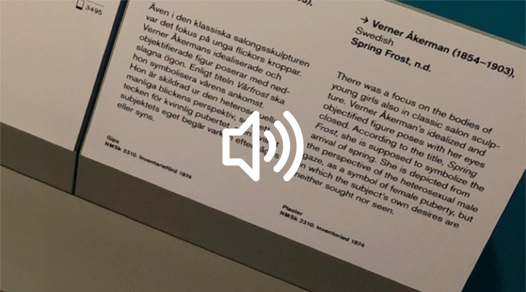 Utdrag ur museums beskrivning